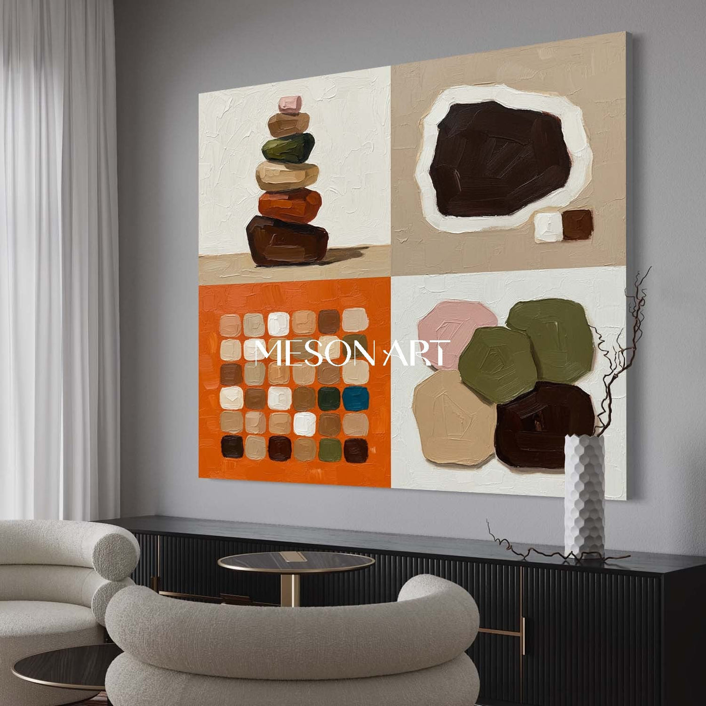 Contemporary Minimalist Art #MA184
