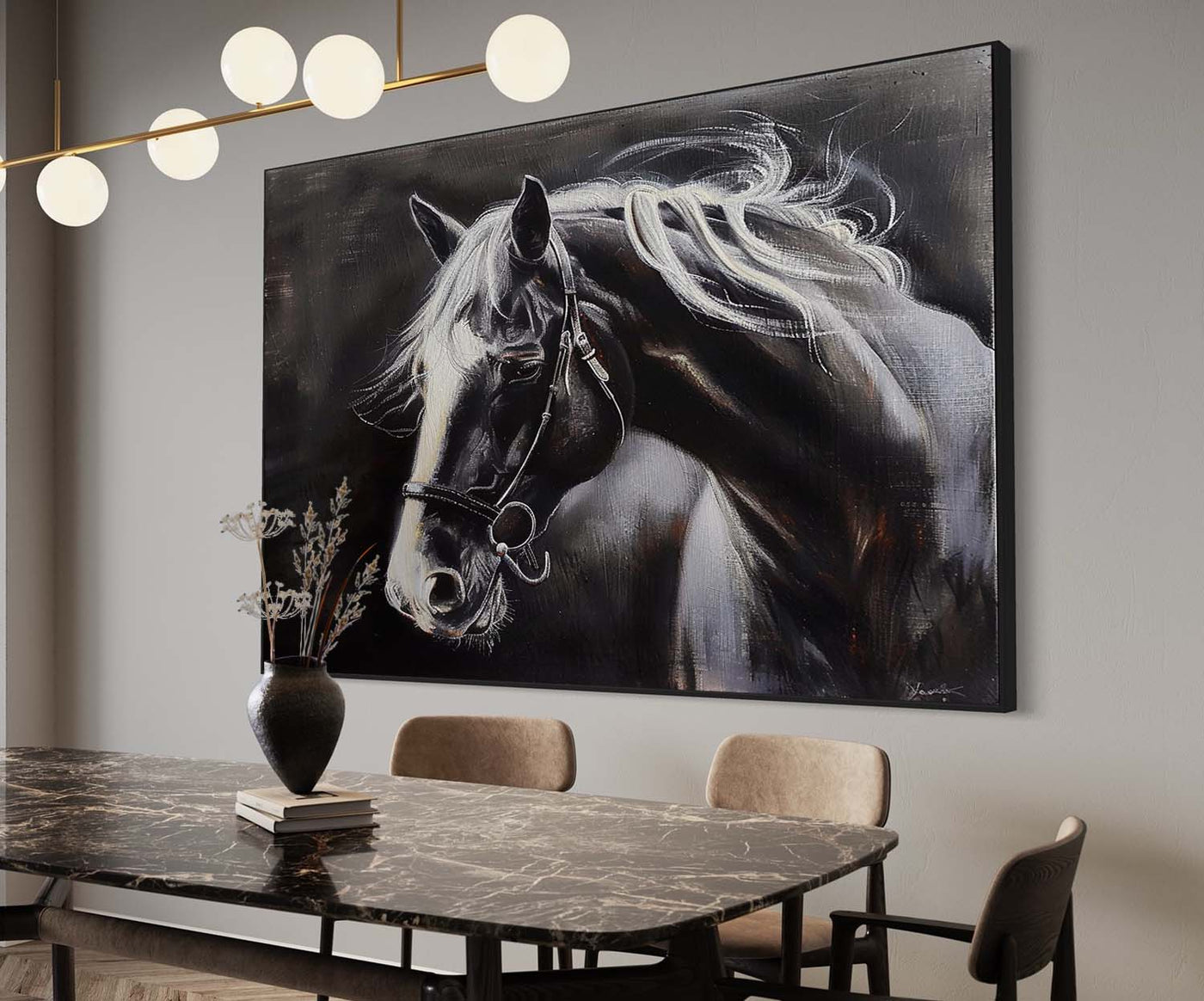 Contemporary Horse Art #HA024