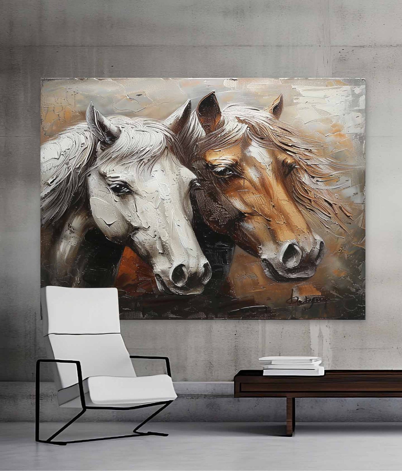 Contemporary Horse Art #HA016