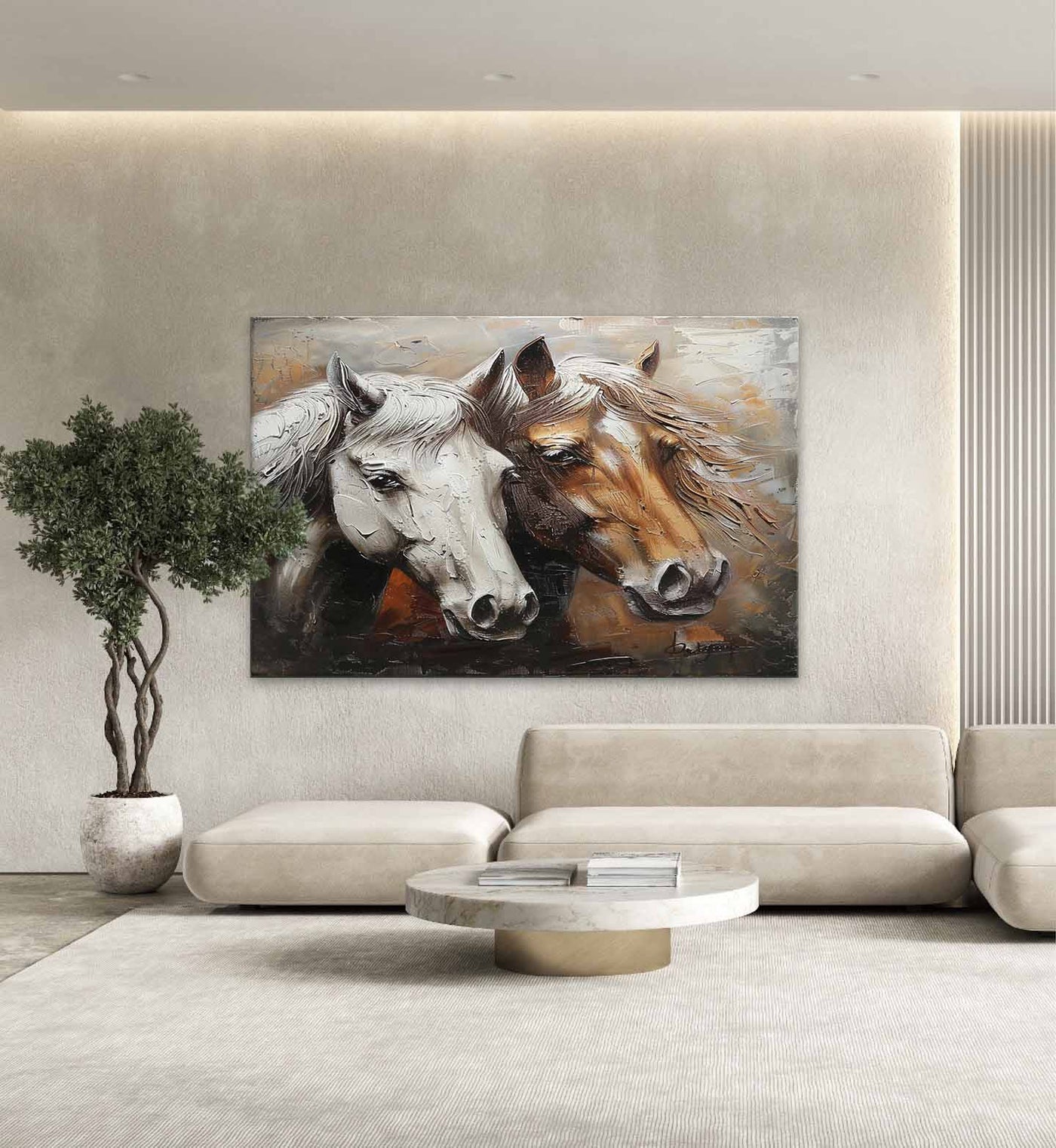 Contemporary Horse Art #HA016
