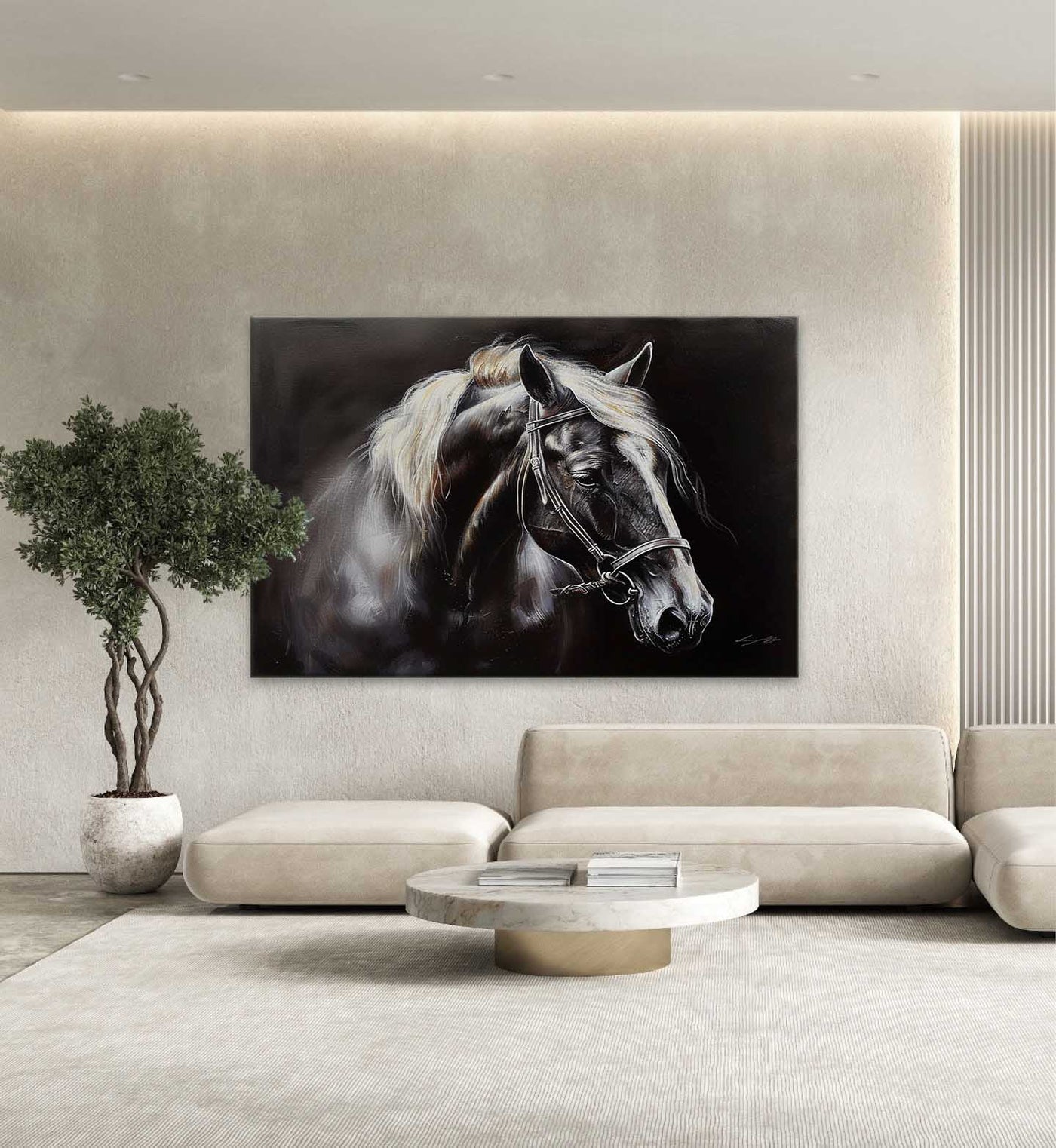 Contemporary Horse Art #HA023