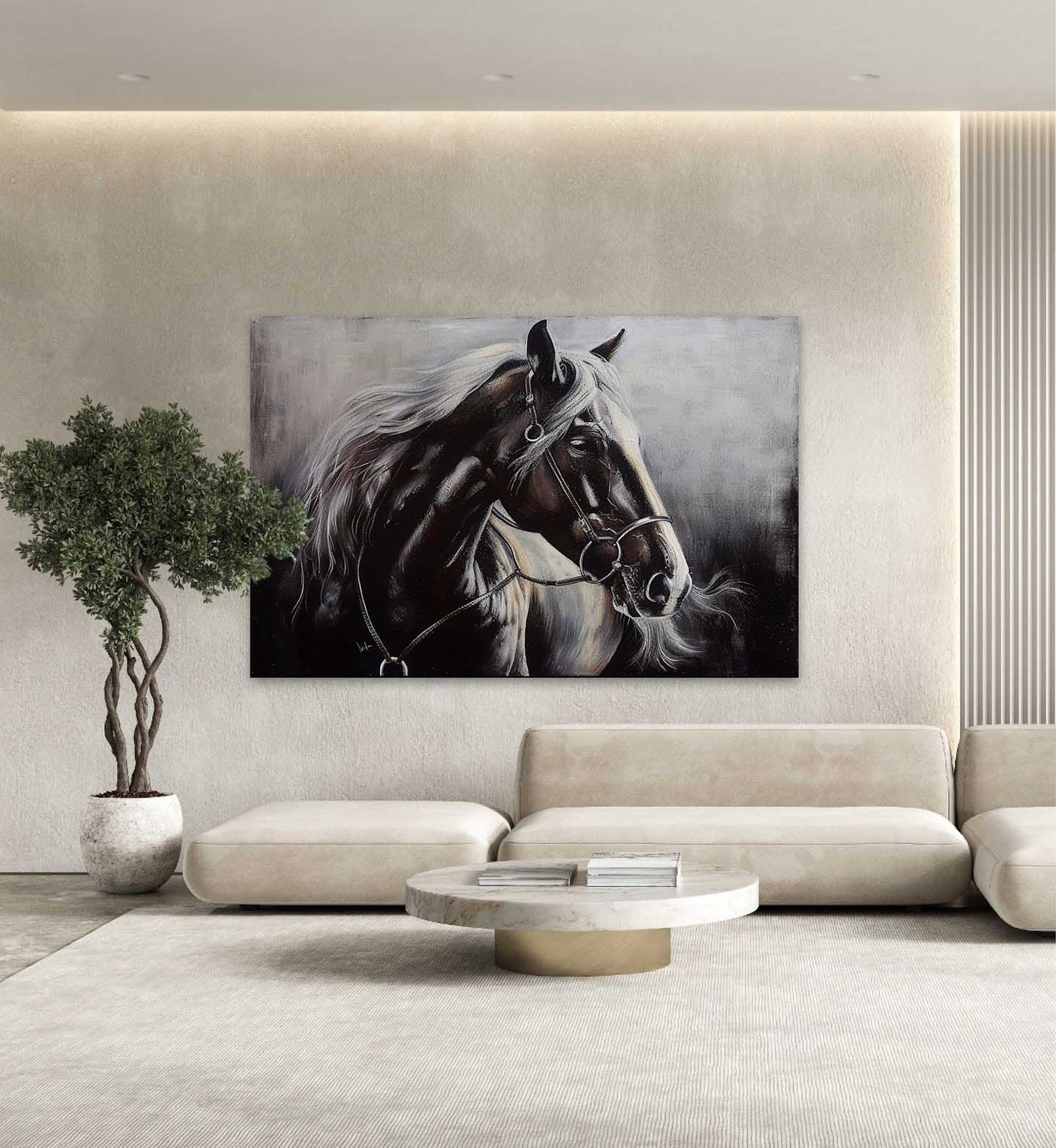 Contemporary Horse Art #HA025