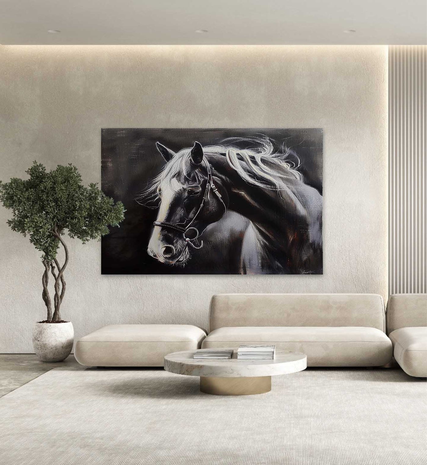 Contemporary Horse Art #HA024