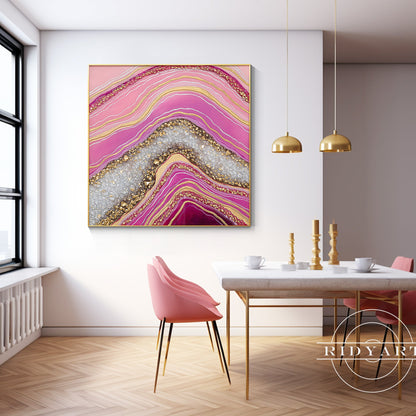 Resin wall art _007