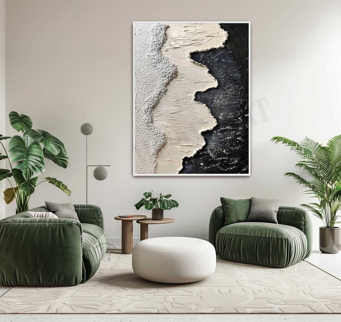 Plaster Art Texture Painting #SG348