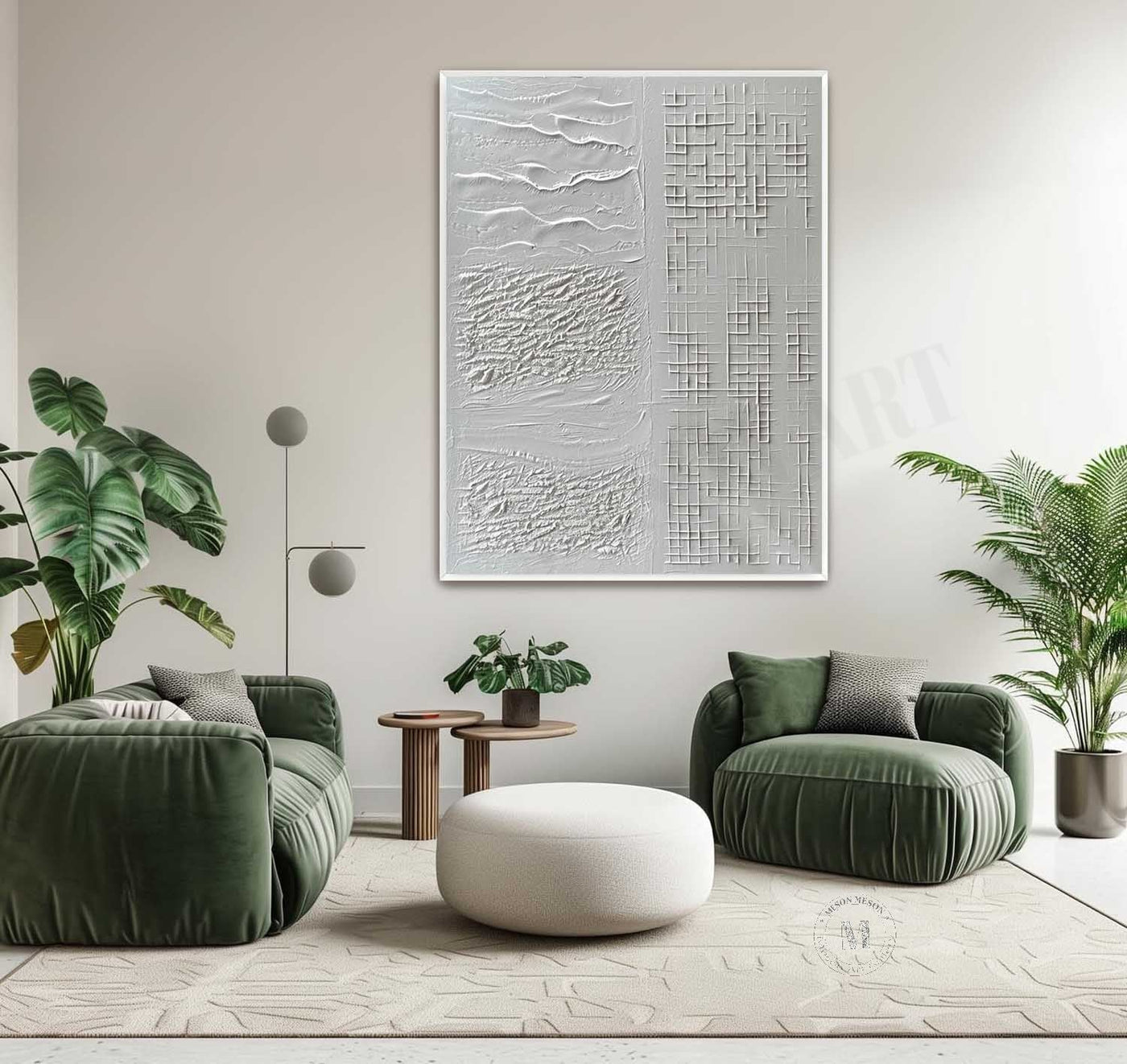 Plaster Art Texture Painting #SG351