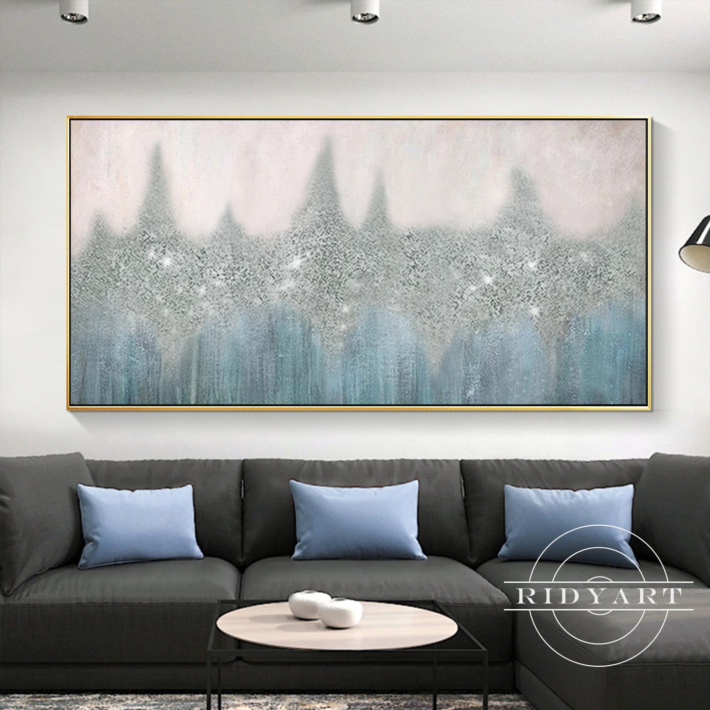 Glitter wall art_058