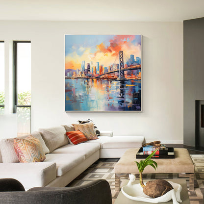 Golden Gate Bridge skyline