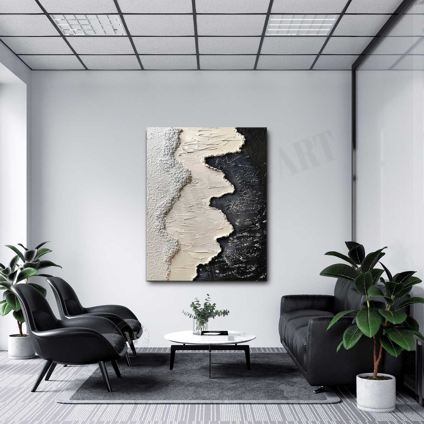 Plaster Art Texture Painting #SG348