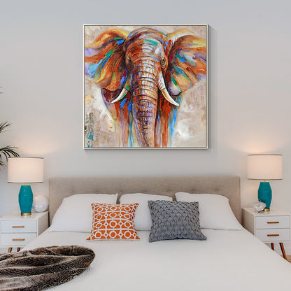Colorful Elephant Painting