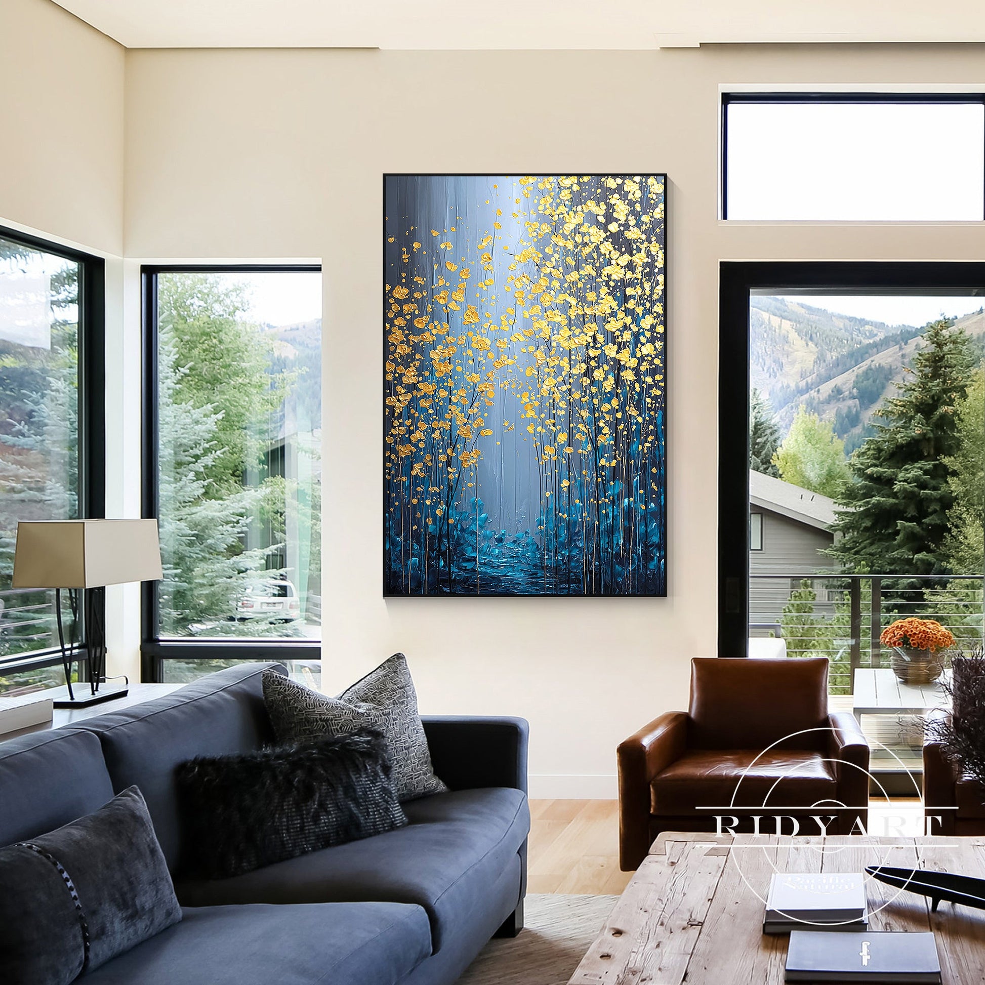 Flower wall art_7art028