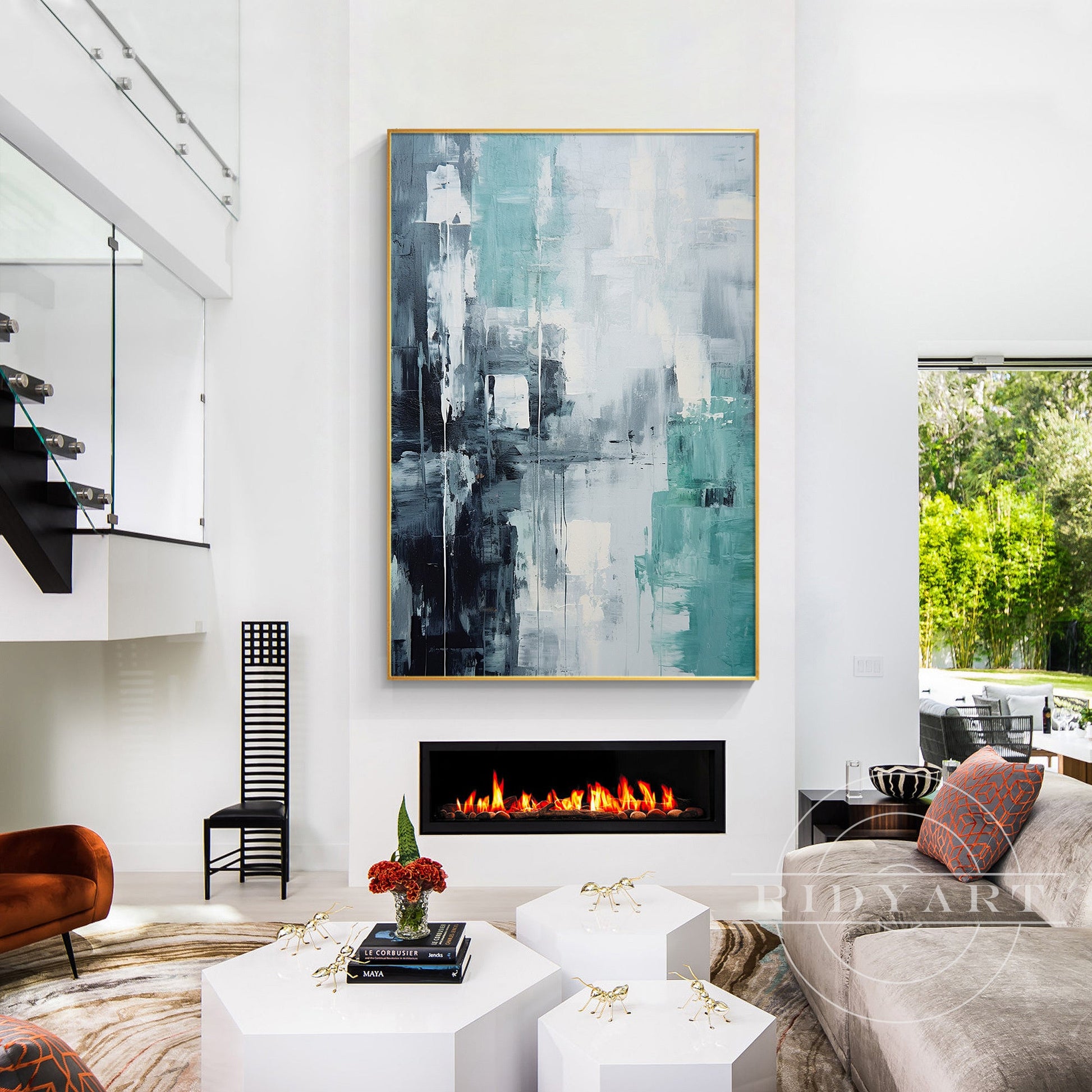 Abstract City Wall art