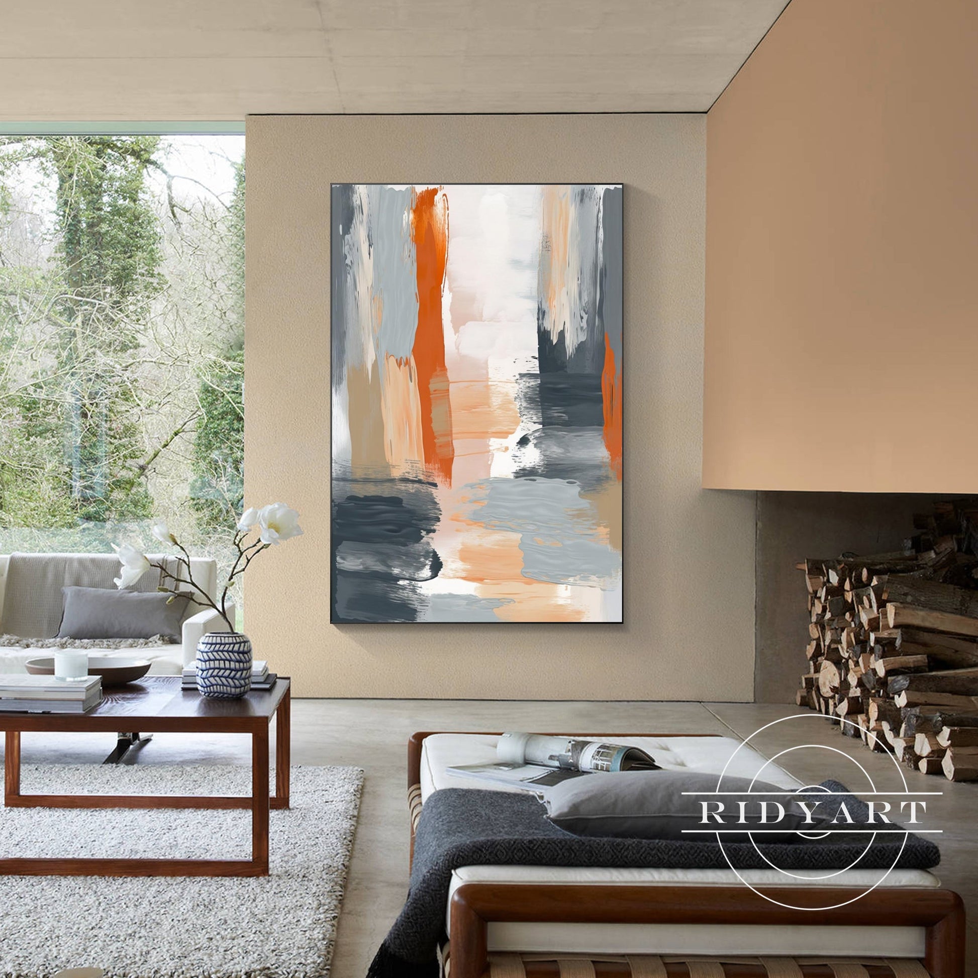 Abstract wall art_BAUST6333