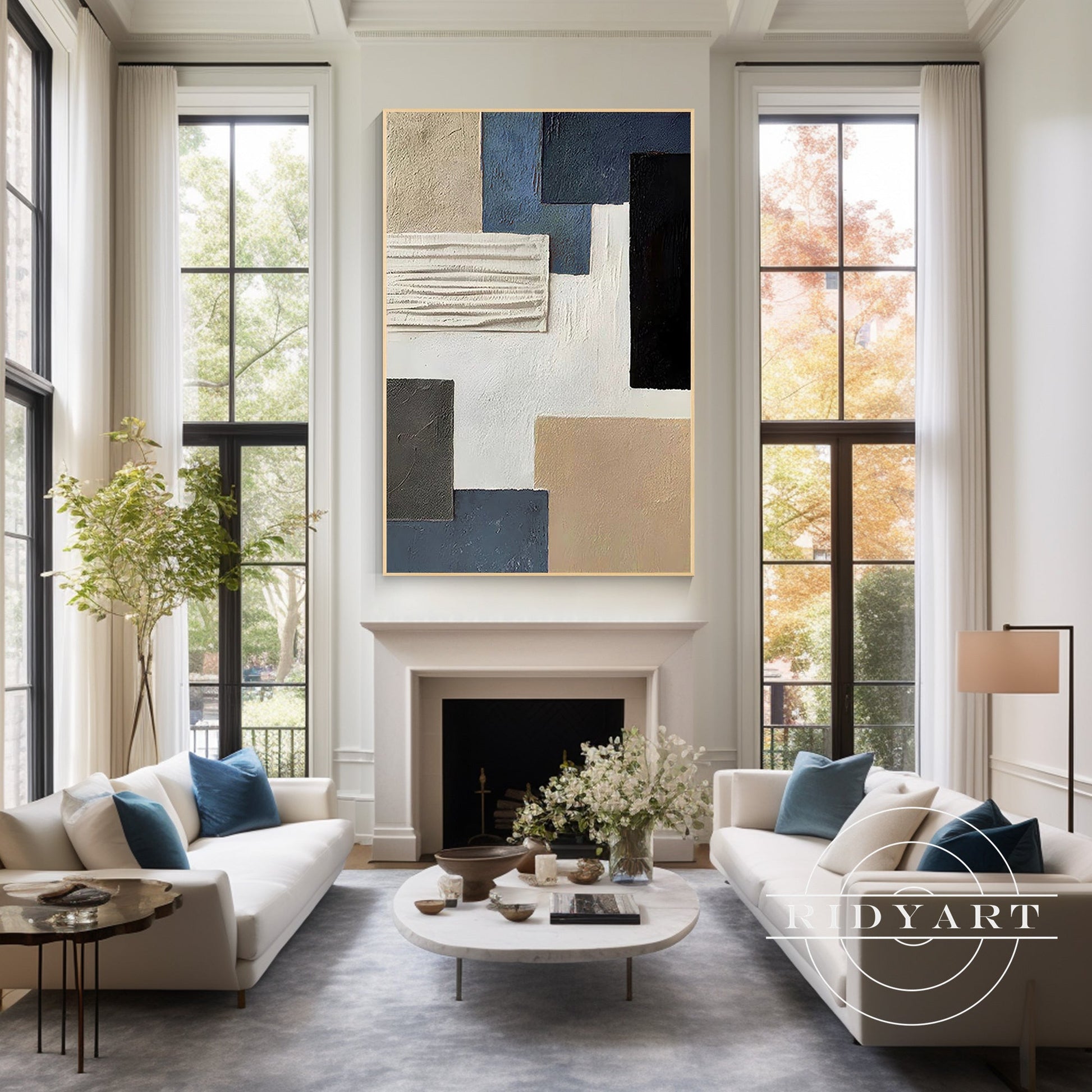 Abstract wall art_YX917