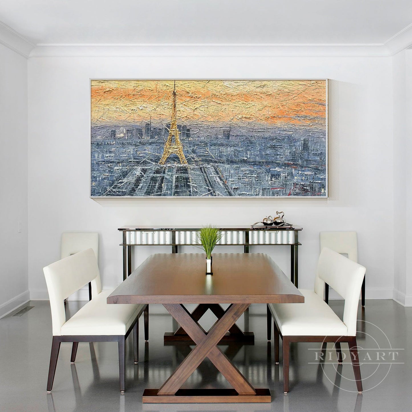 Eiffel Tower Skyline Painting_047