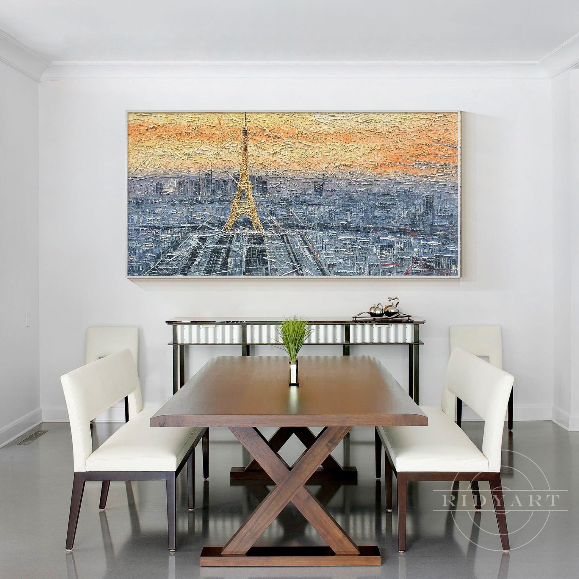 Eiffel Tower Skyline Painting_047