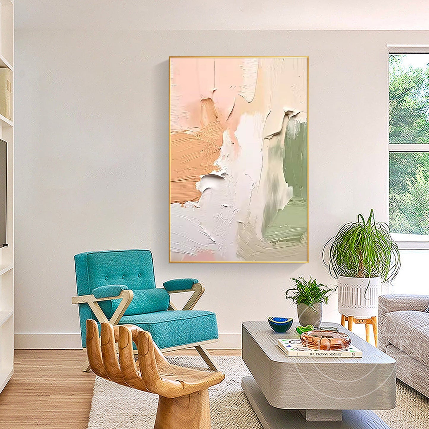 Creamy Abstract Painting_Baus01