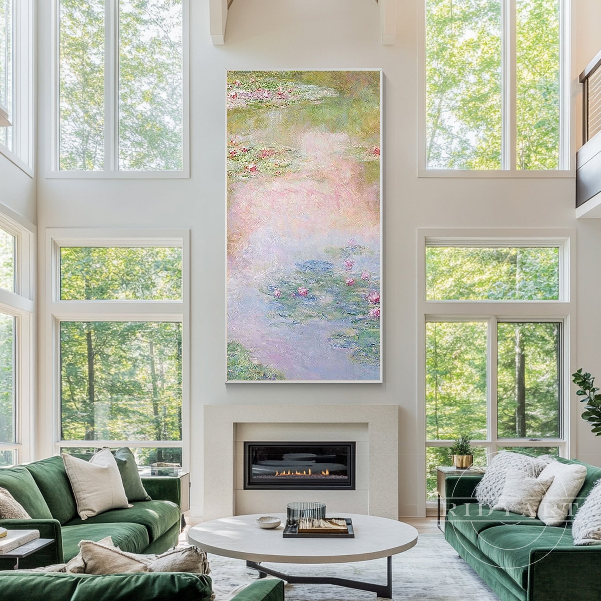 Waterlily wall art_Baus039