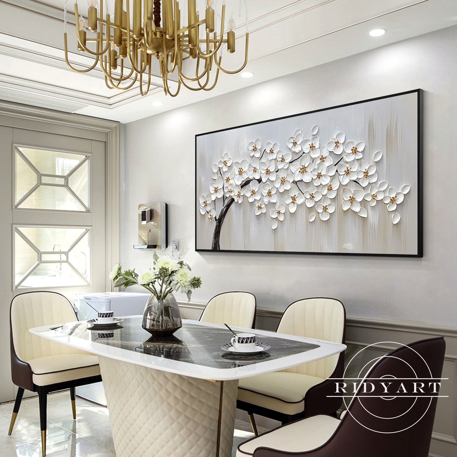 Flowers wall art_19