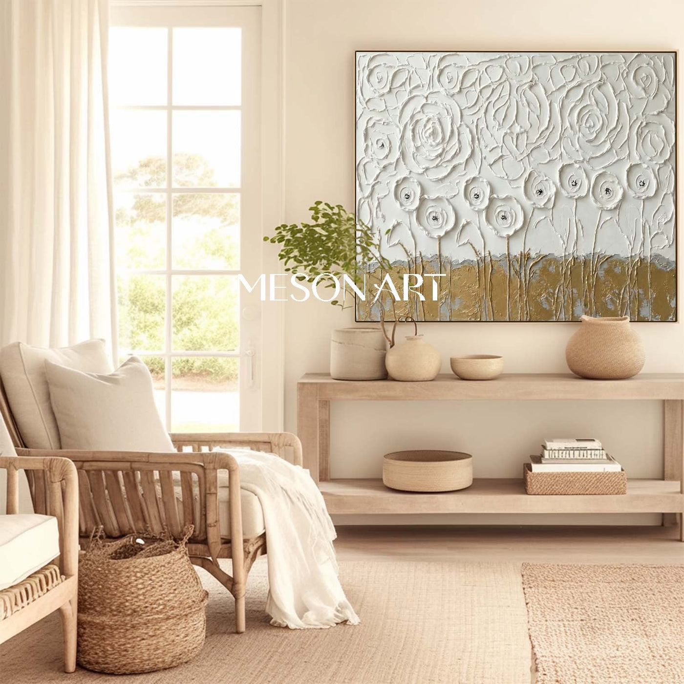 Plaster Art Texure Painting #SG587