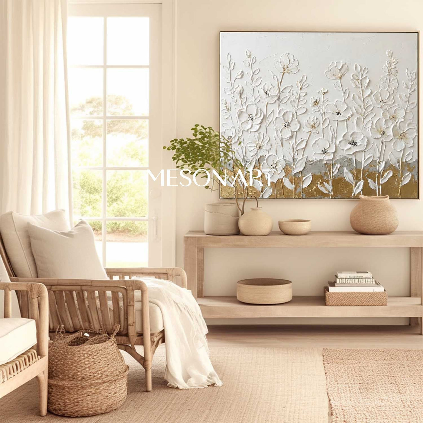 Plaster Art Texure Painting #SG583
