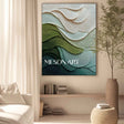 Plaster Art Texture Painting #SG542