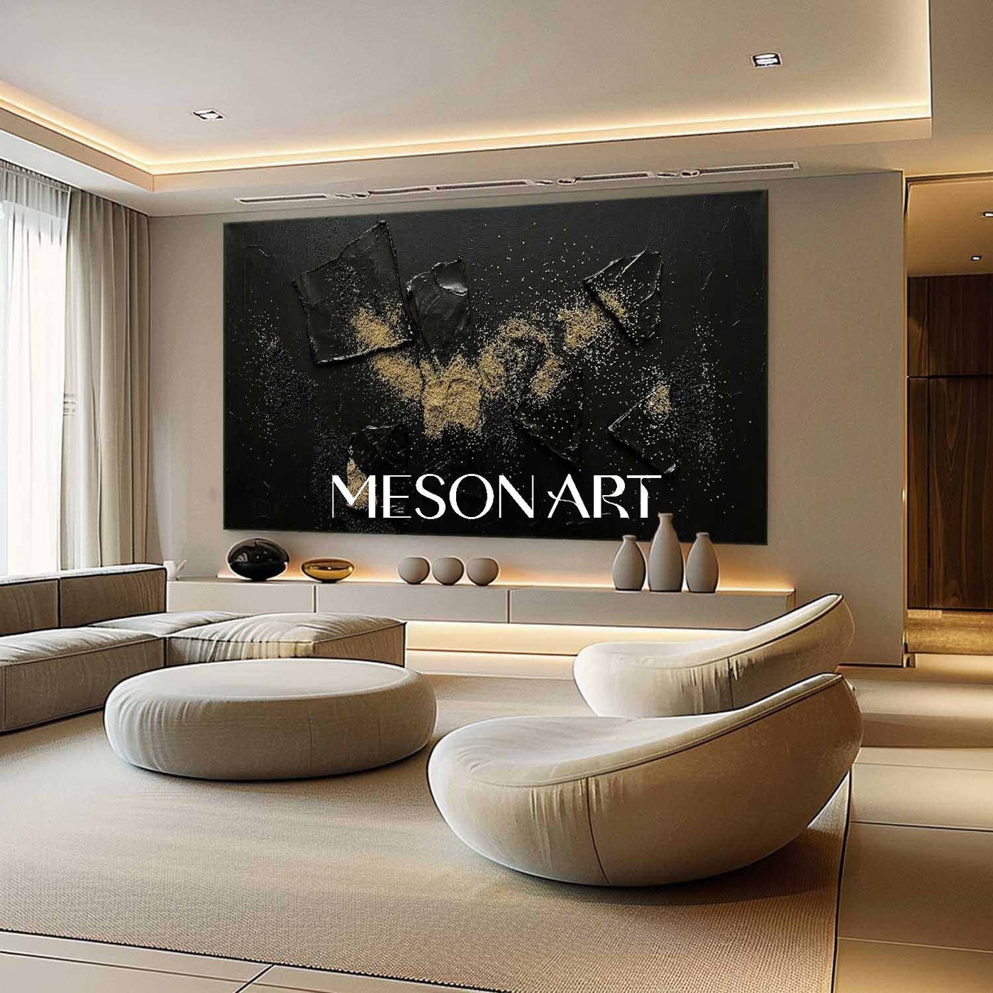 Plaster Art Texure Painting #SG668