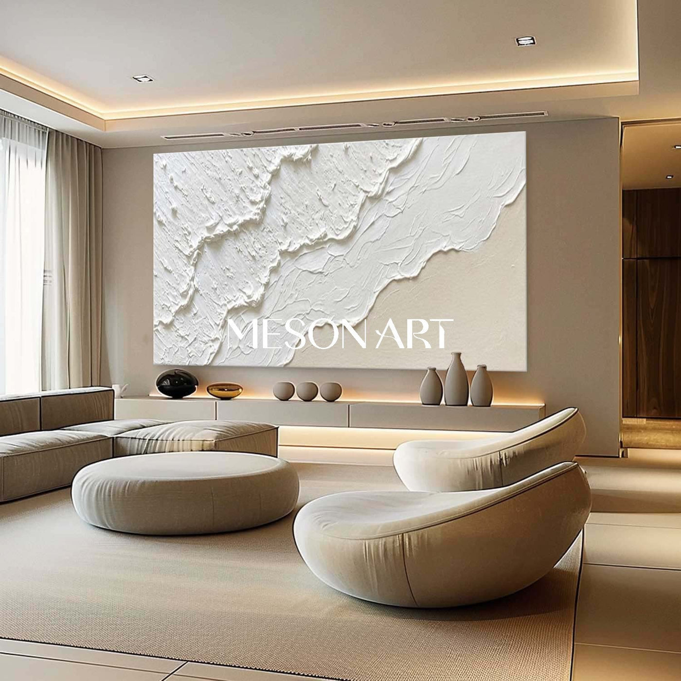 Plaster Art Texure Painting #SG647