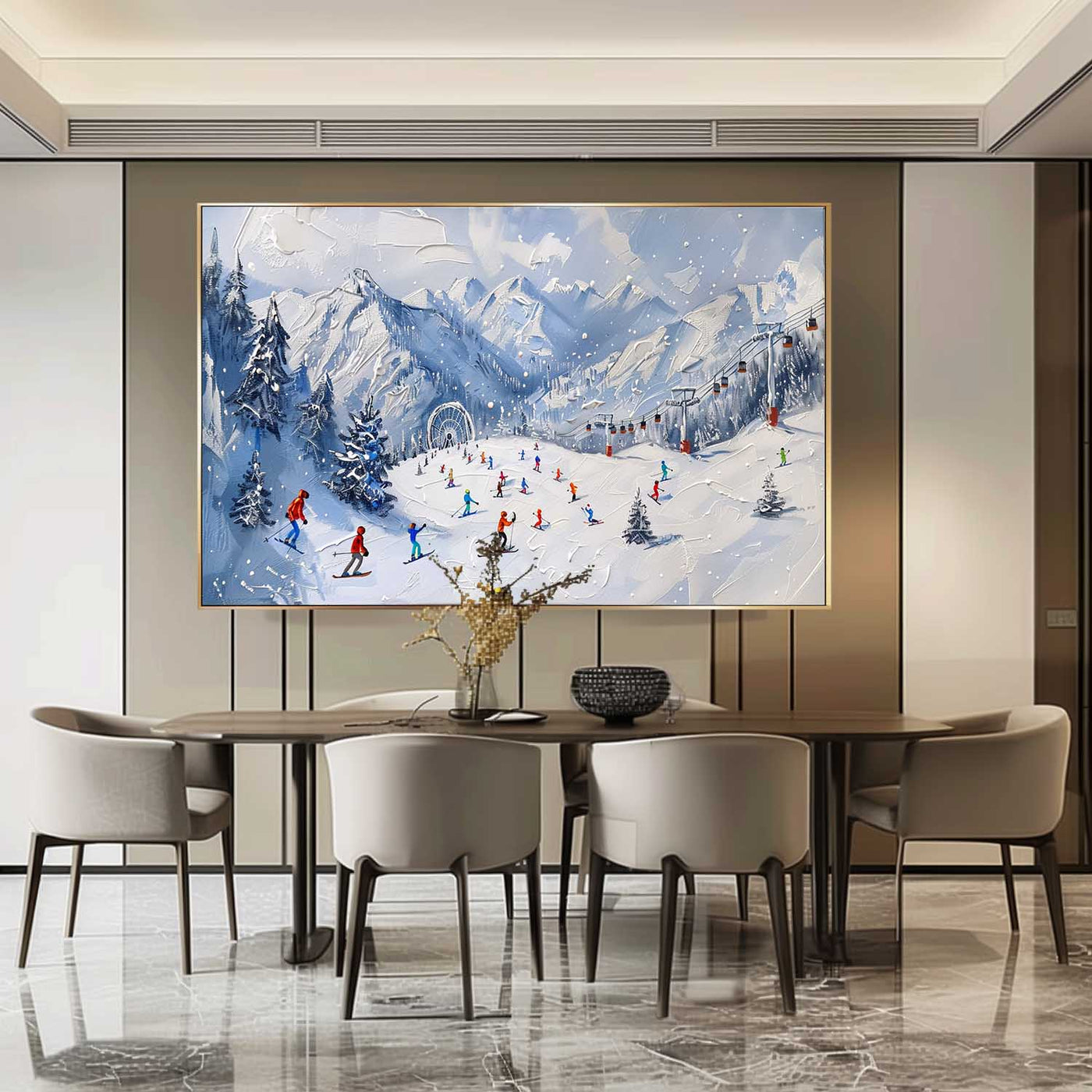 Plaster Art Texture Painting #SG296