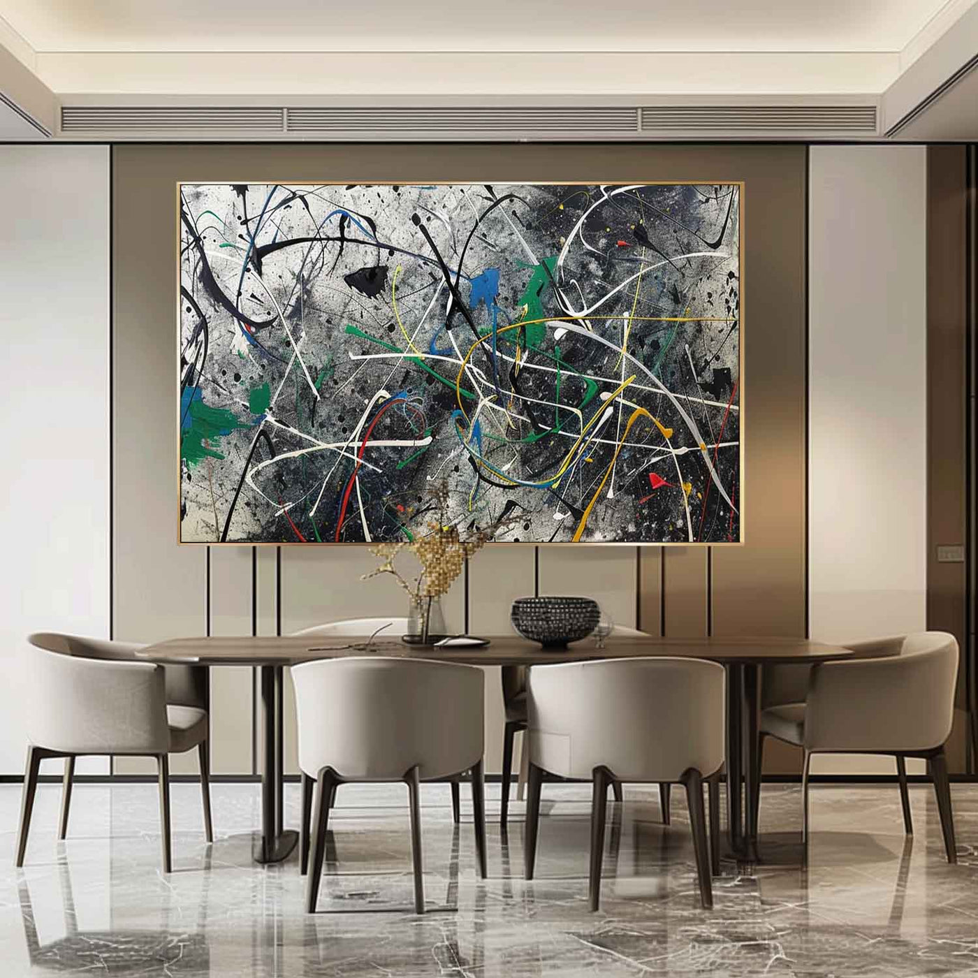 Abstract Expressionist Art #AEA028