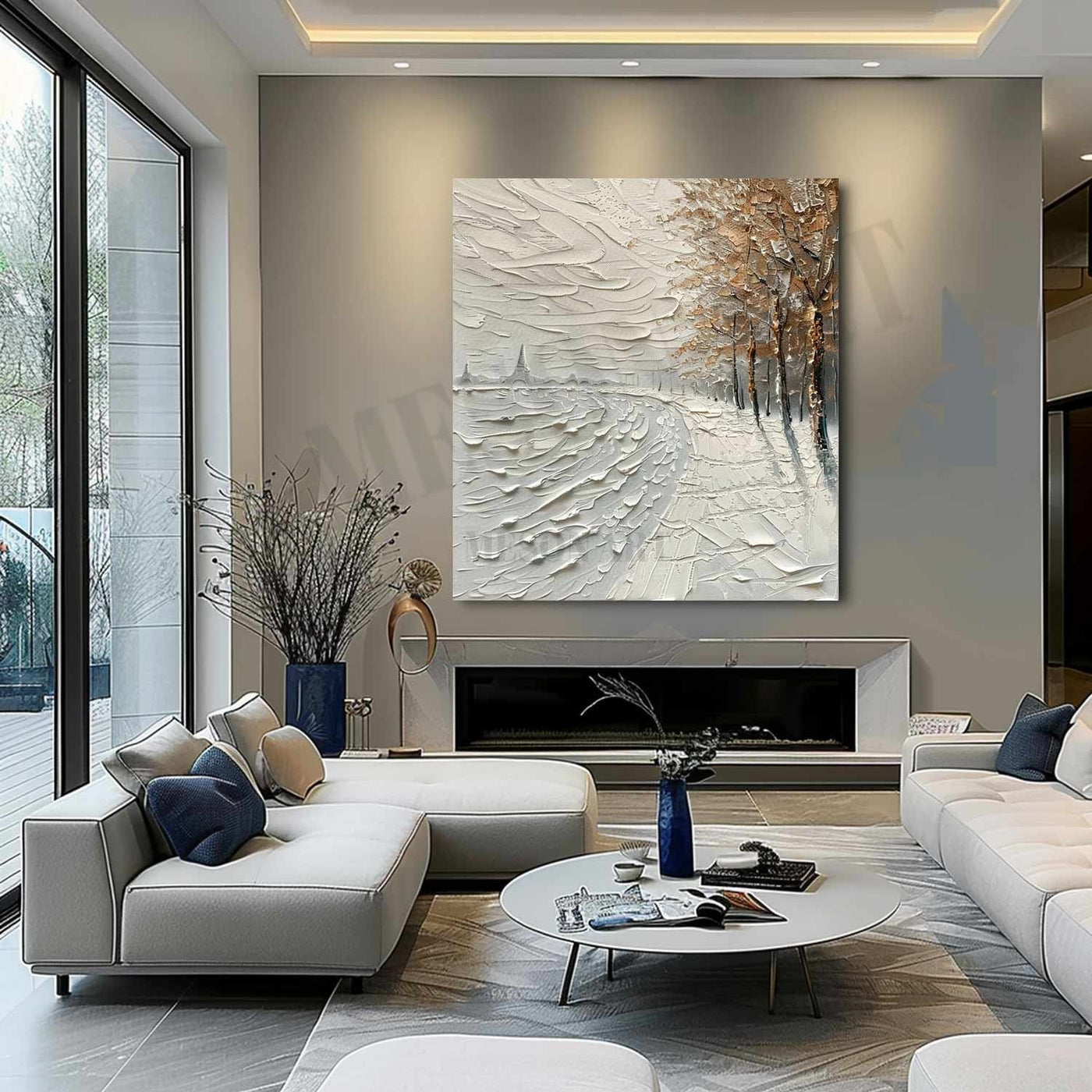 Plaster Art Texture Painting #SG324