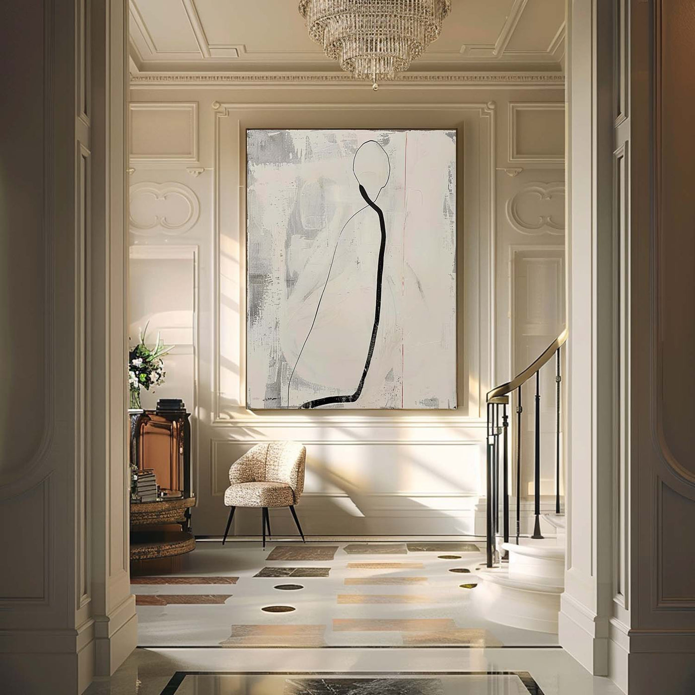 Contemporary Minimalist Art #MA107