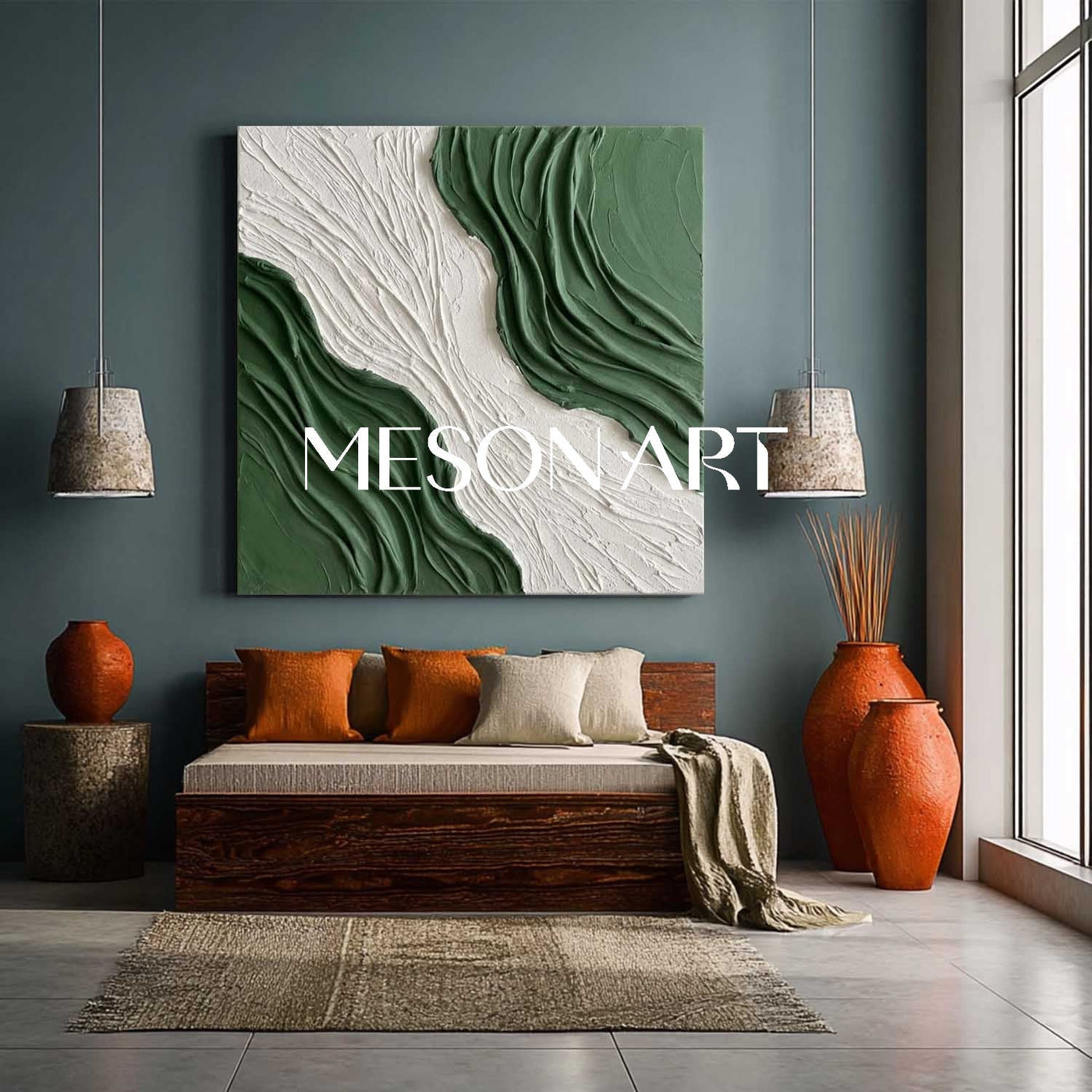 Plaster Art Texure Painting #SG625