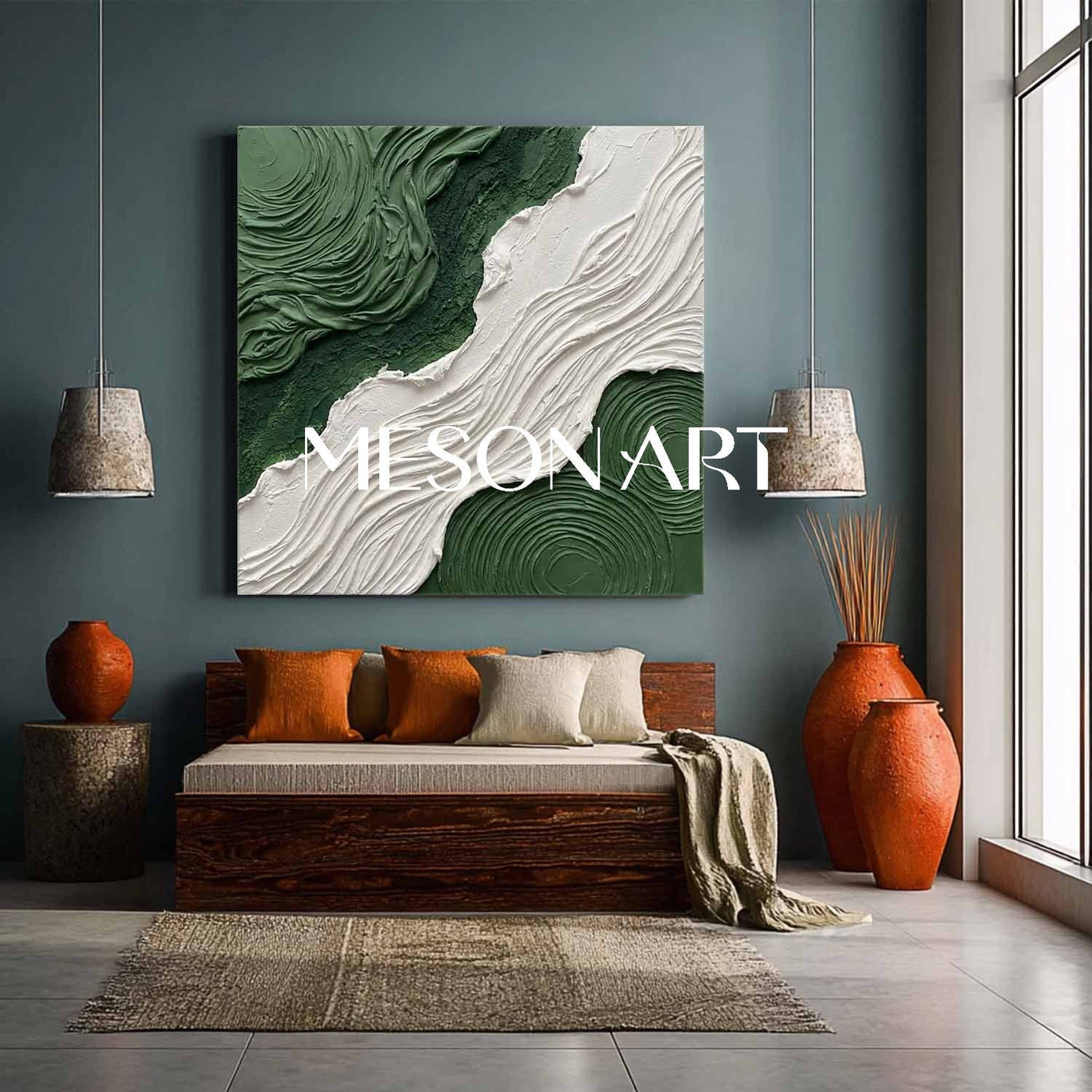 Plaster Art Texure Painting #SG624