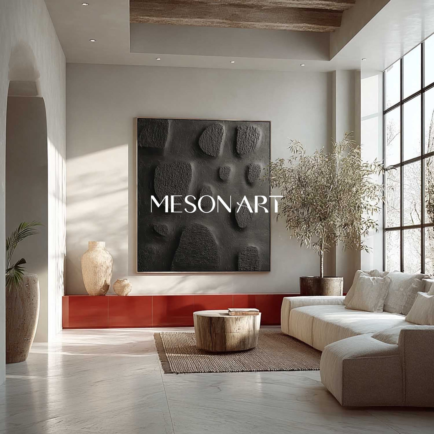 Plaster Art Texture Painting #SG397