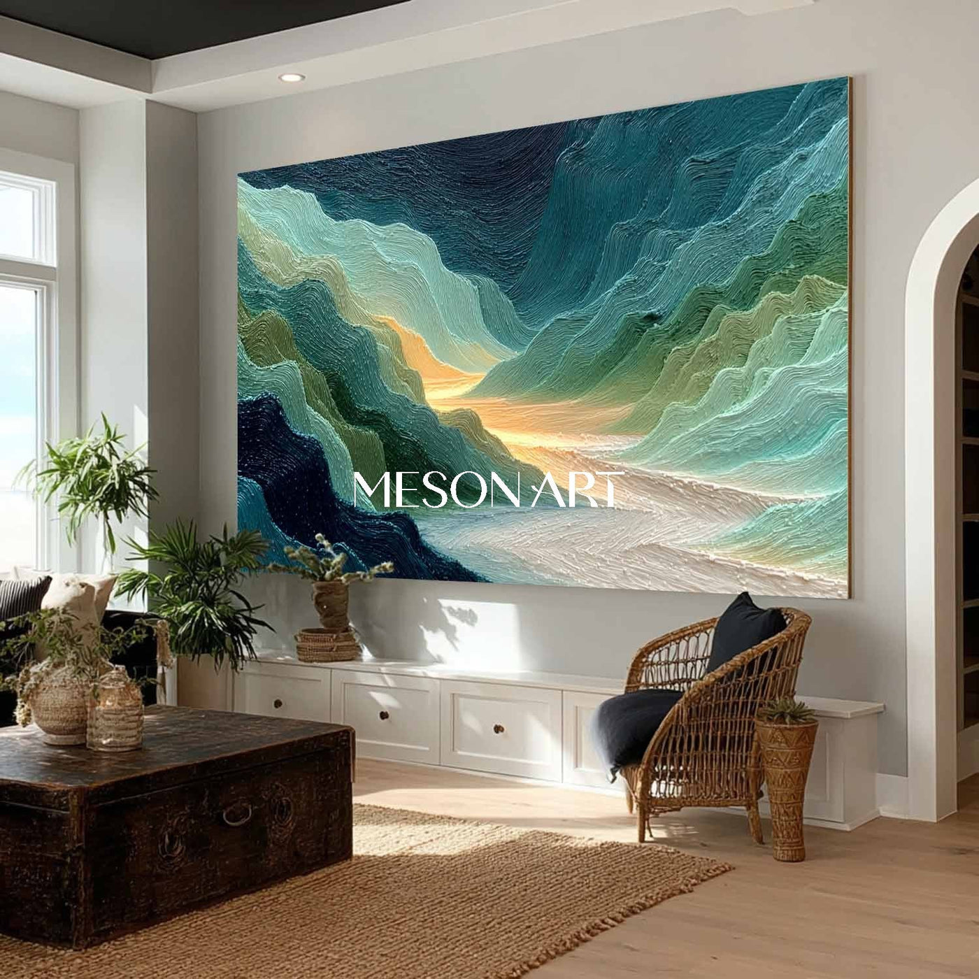 Plaster Art Texure Painting #SG533