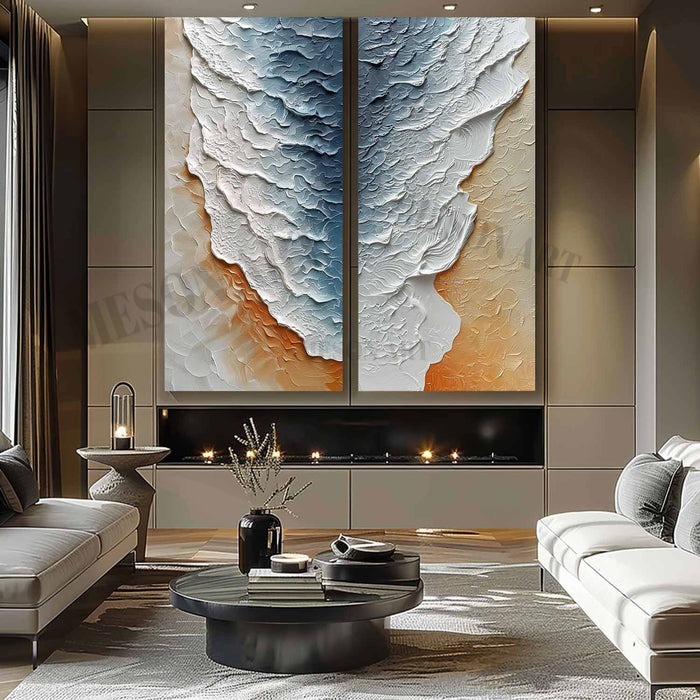 Plaster Art Texture Painting #SG309