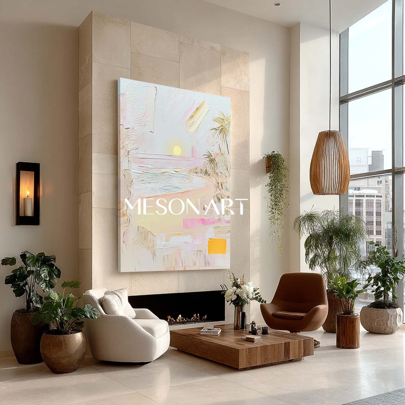 Plaster Art Texture Painting #SG371