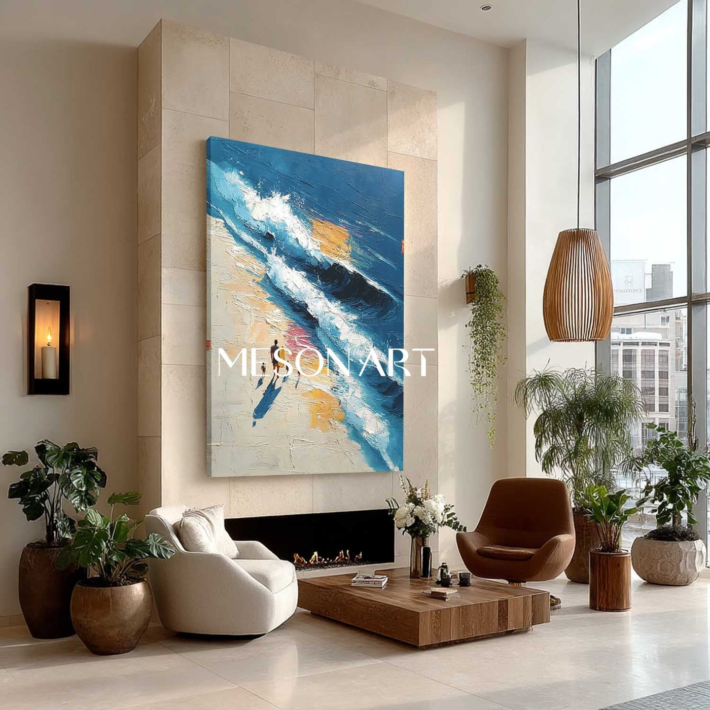 Plaster Art Texture Painting #SG391
