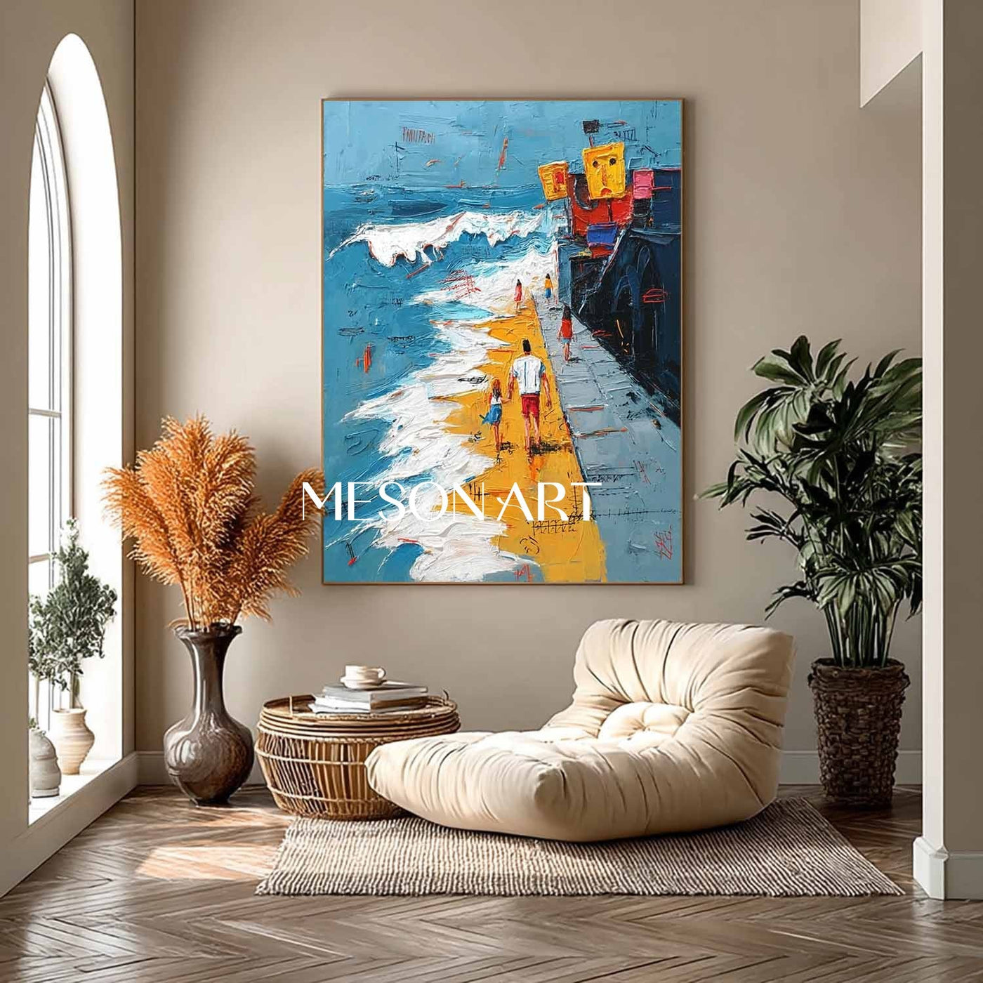 Plaster Art Texture Painting #SG376