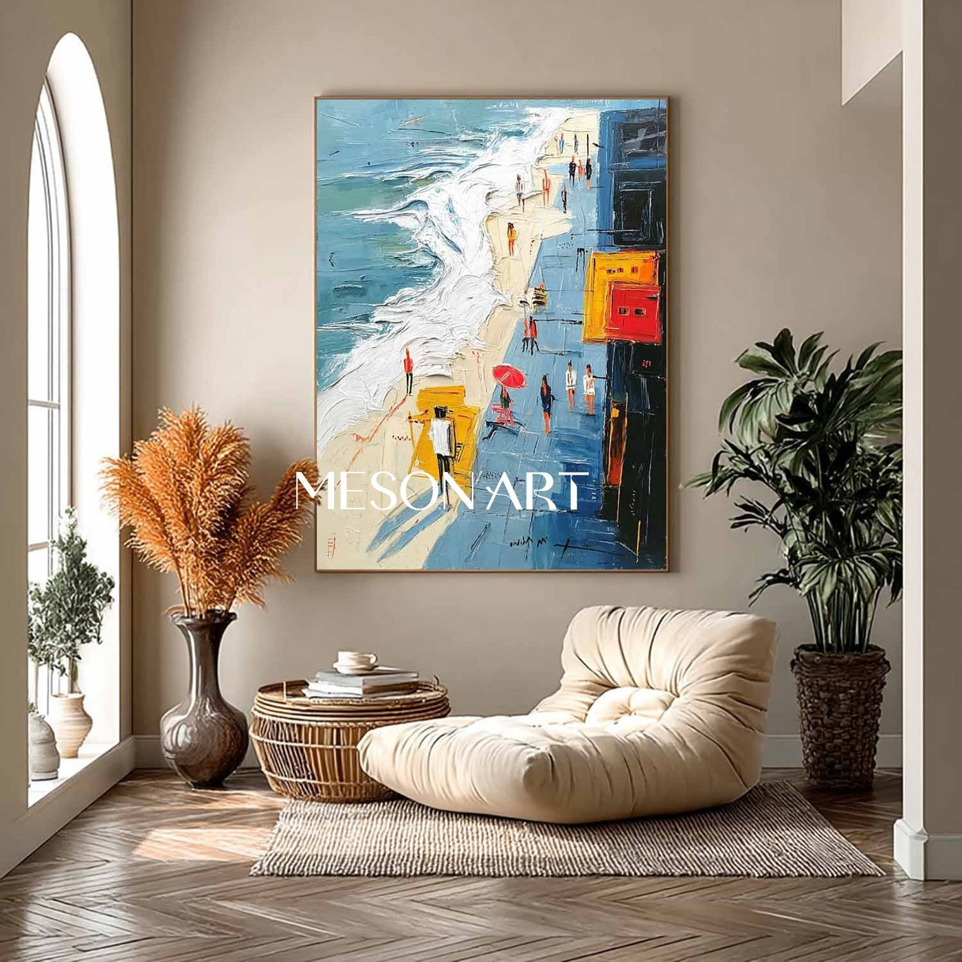 Plaster Art Texture Painting #SG384