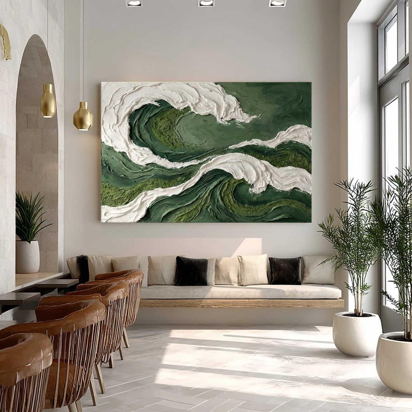 Plaster Art Texure Painting #SG645