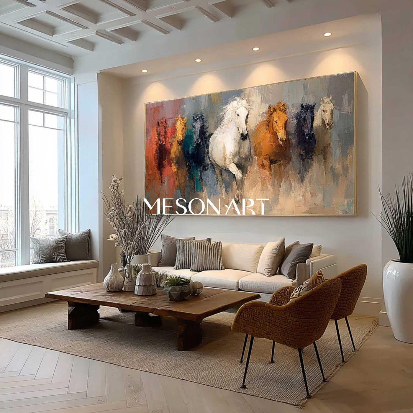 Contemporary Horse Art #HA037