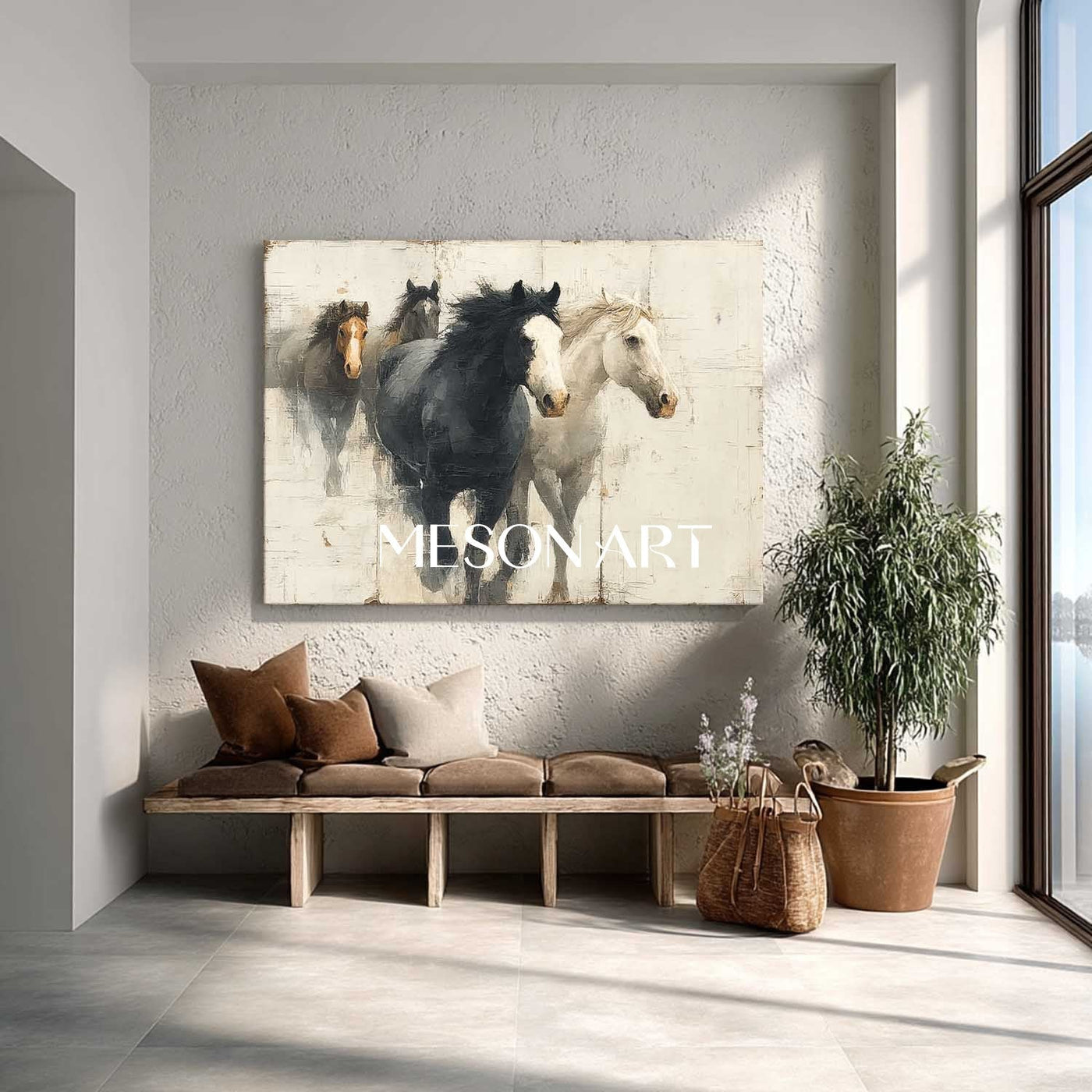 Contemporary Horse Art #HA043
