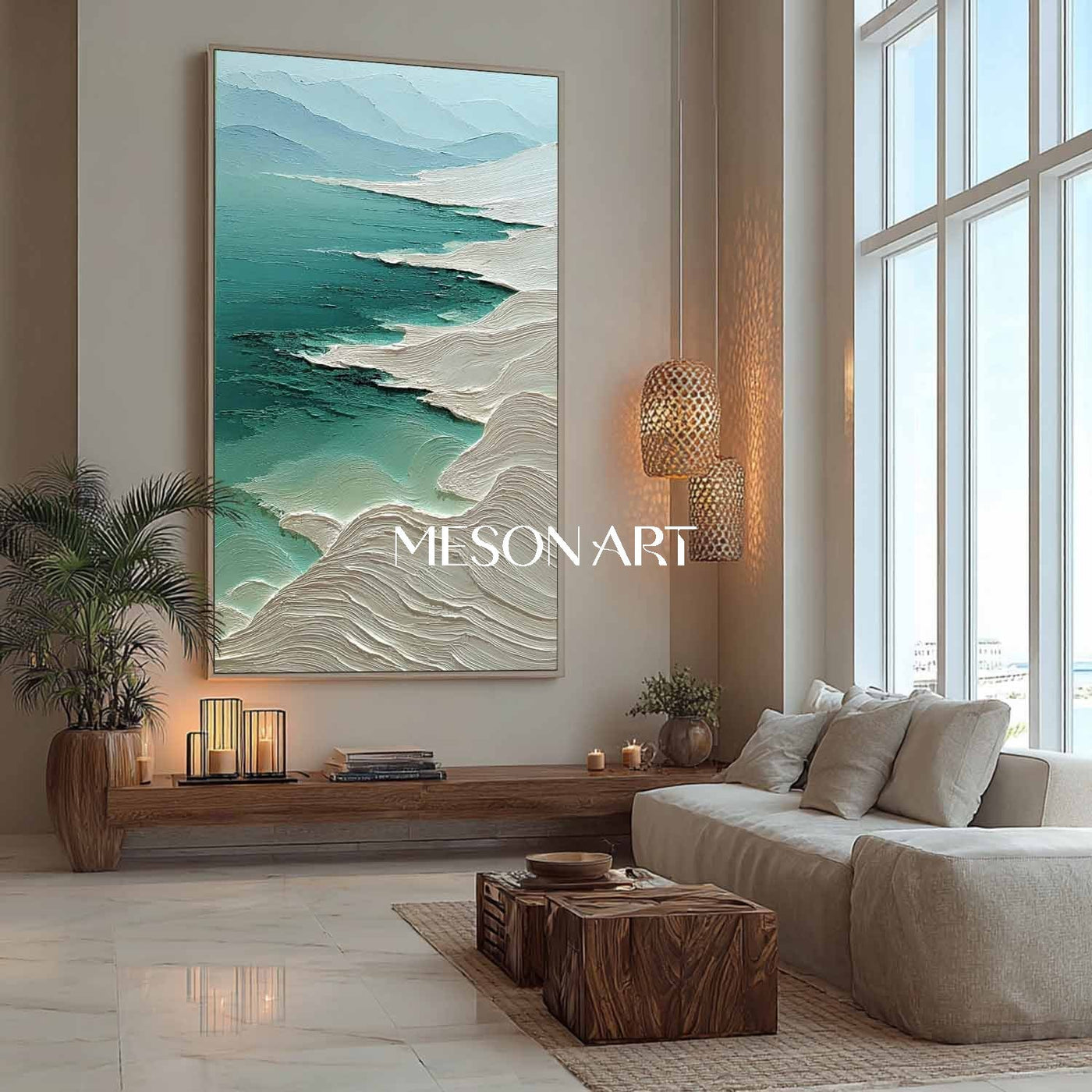 Plaster Art Texure Painting #SG539