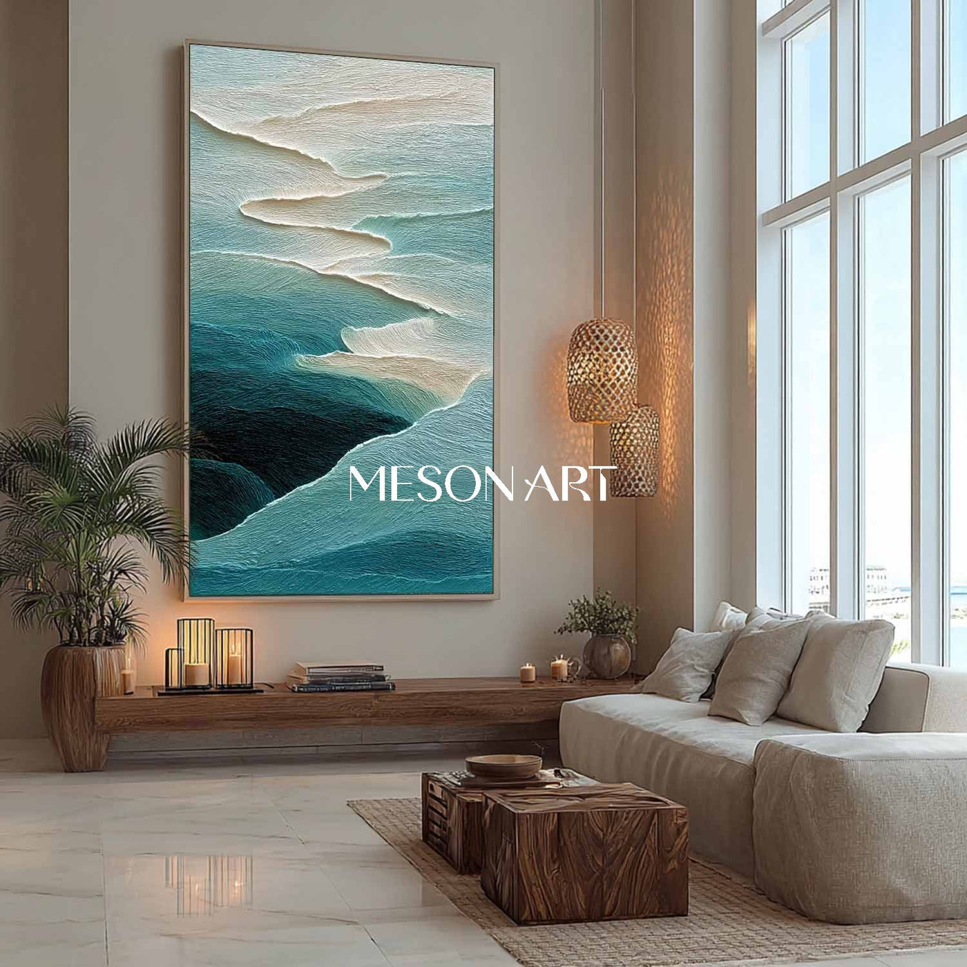 Plaster Art Texure Painting #SG546