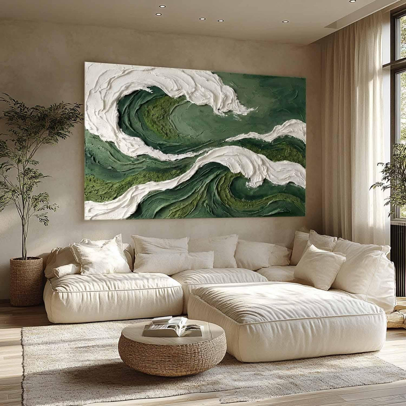 Plaster Art Texure Painting #SG645