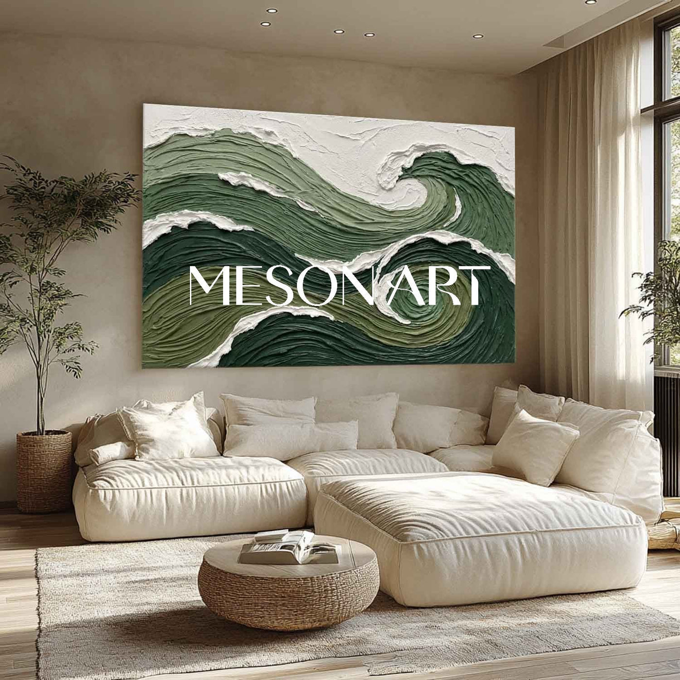 Plaster Art Texure Painting #SG620
