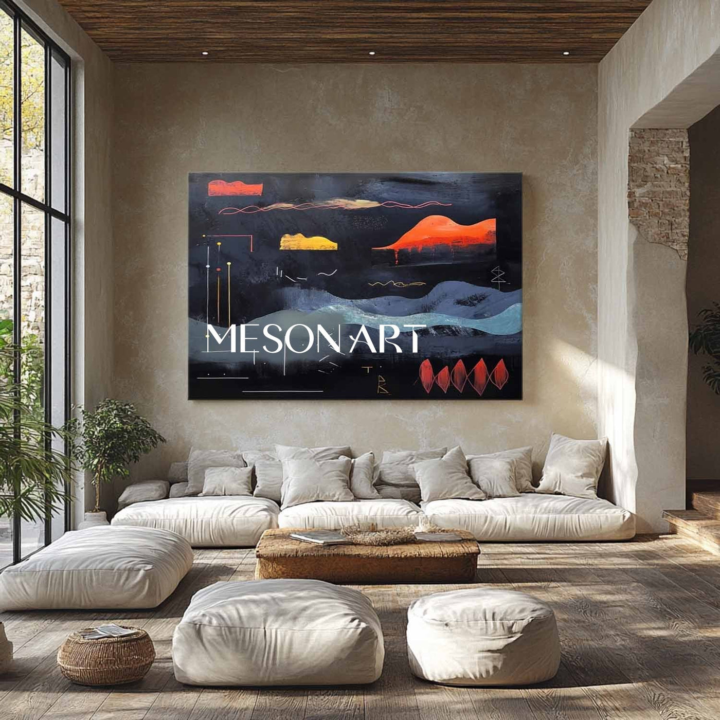 Contemporary Minimalist Art #MA132