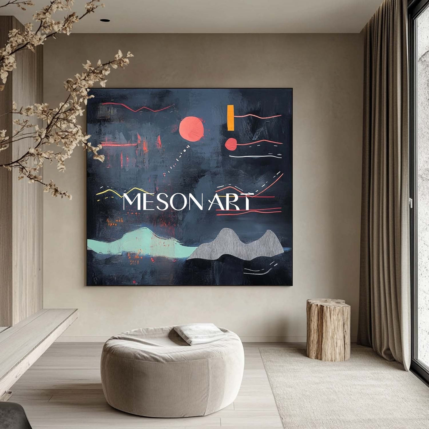 Contemporary Minimalist Art #MA130
